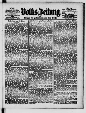 Volks-Zeitung vom 16.03.1872
