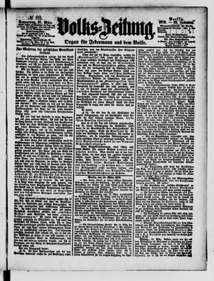 Volks-Zeitung vom 21.03.1872