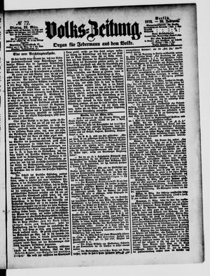 Volks-Zeitung on Mar 26, 1872