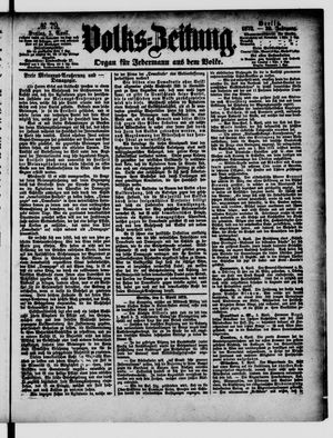 Volks-Zeitung vom 05.04.1872