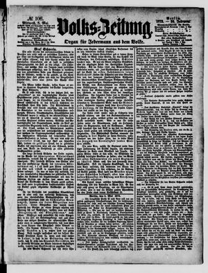Volks-Zeitung vom 08.05.1872