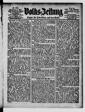 Volks-Zeitung vom 11.05.1872