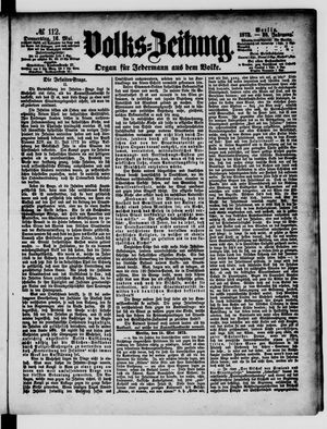 Volks-Zeitung vom 16.05.1872