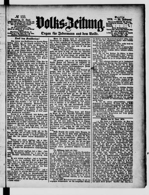 Volks-Zeitung vom 11.06.1872