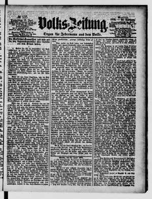 Volks-Zeitung vom 13.06.1872