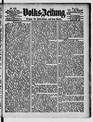 Volks-Zeitung on Jun 16, 1872