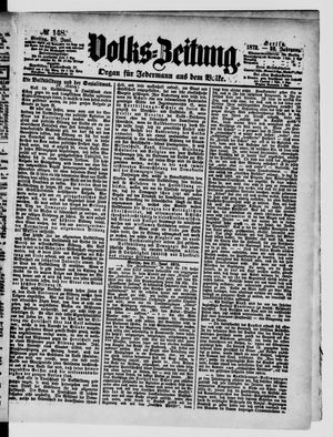 Volks-Zeitung vom 28.06.1872