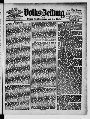 Volks-Zeitung vom 30.06.1872
