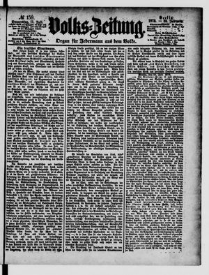 Volks-Zeitung vom 11.07.1872