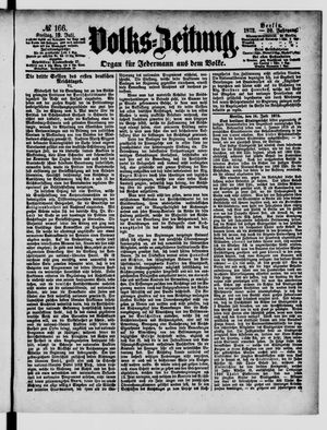Volks-Zeitung vom 19.07.1872