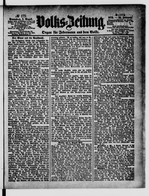 Volks-Zeitung vom 03.08.1872