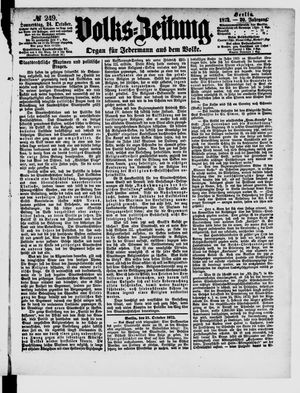 Volks-Zeitung on Oct 24, 1872
