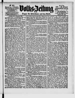 Volks-Zeitung vom 07.11.1872
