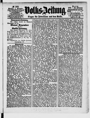 Volks-Zeitung on Dec 1, 1872