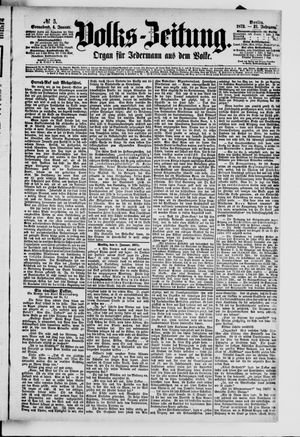 Volks-Zeitung vom 04.01.1873