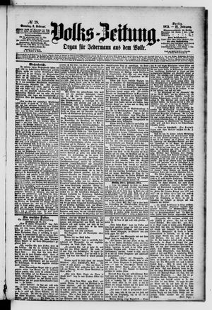Volks-Zeitung vom 02.02.1873