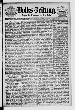 Volks-Zeitung on Mar 2, 1873