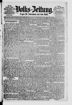 Volks-Zeitung vom 08.04.1873