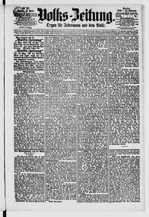 Volks-Zeitung vom 27.04.1873
