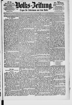 Volks-Zeitung vom 19.06.1873