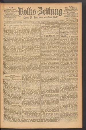Volks-Zeitung vom 05.07.1873
