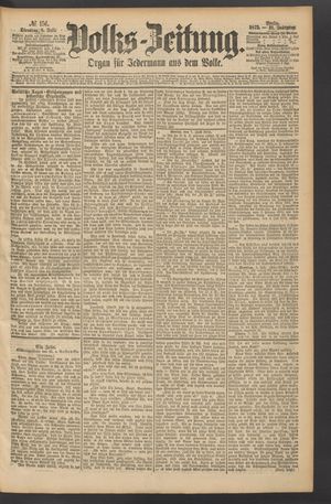 Volks-Zeitung vom 08.07.1873