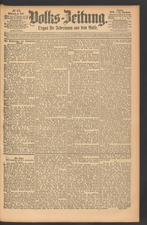 Volks-Zeitung on Jul 9, 1873