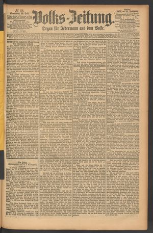 Volks-Zeitung vom 19.07.1873