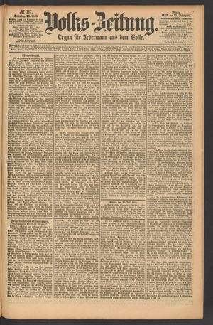 Volks-Zeitung vom 20.07.1873