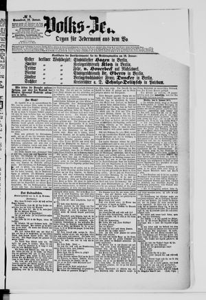 Volks-Zeitung on Jan 10, 1874
