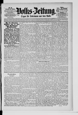 Volks-Zeitung vom 24.02.1874