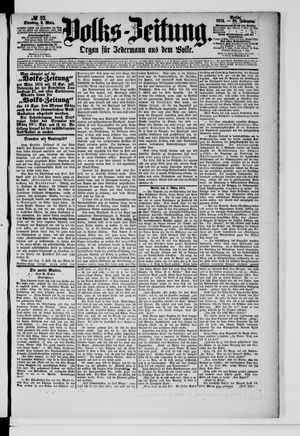 Volks-Zeitung vom 03.03.1874