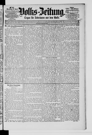 Volks-Zeitung vom 11.04.1874