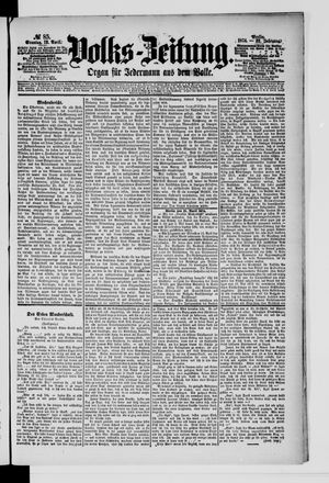 Volks-Zeitung vom 12.04.1874