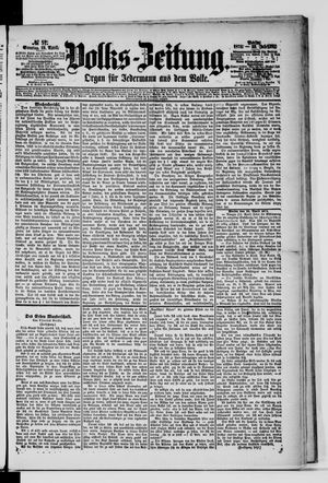Volks-Zeitung vom 19.04.1874