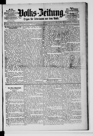 Volks-Zeitung vom 24.04.1874