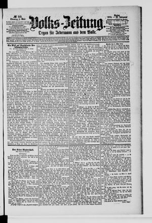 Volks-Zeitung vom 05.05.1874