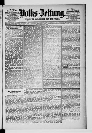 Volks-Zeitung vom 07.05.1874