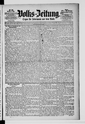 Volks-Zeitung vom 08.05.1874