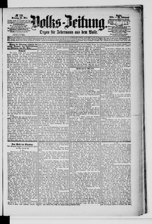 Volks-Zeitung vom 24.05.1874