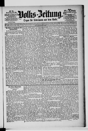 Volks-Zeitung vom 28.05.1874