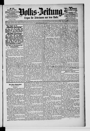 Volks-Zeitung vom 02.06.1874