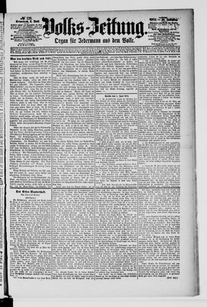 Volks-Zeitung vom 06.06.1874