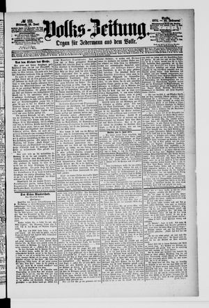 Volks-Zeitung vom 10.06.1874