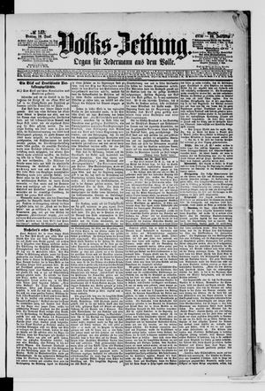 Volks-Zeitung vom 19.06.1874
