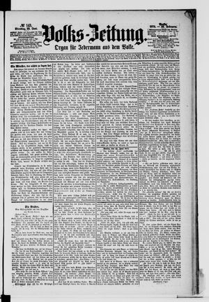 Volks-Zeitung on Jun 23, 1874