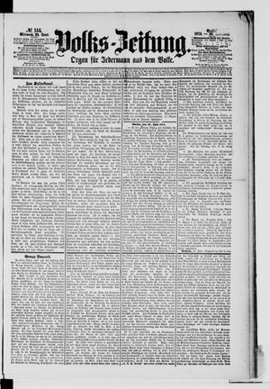 Volks-Zeitung on Jun 24, 1874