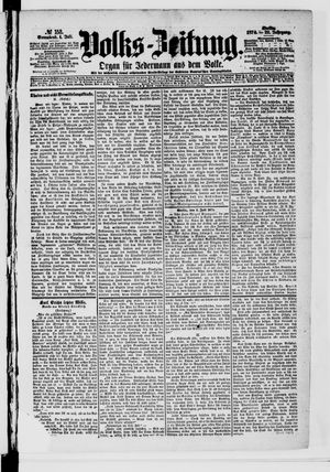 Volks-Zeitung on Jul 4, 1874