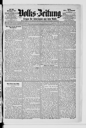 Volks-Zeitung vom 08.07.1874
