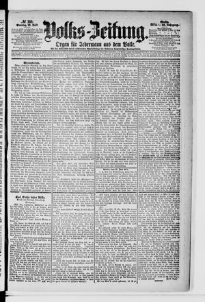Volks-Zeitung vom 12.07.1874